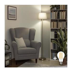 Brilagi - LED stojacia lampa CERIA 1xE27/40W/230V pr. 30 cm sivá/matný chróm EG300183+EG781036 vyobraziť