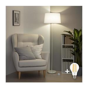 Brilagi - LED Stojacia lampa CERIA 1xE27/40W/230V pr. 45 cm biela EG300182+EG781041 vyobraziť