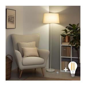 Brilagi - LED stojacia lampa CERIA 1xE27/40W/230V priemer 45 cm béžová/biela EG300182+EG781043 vyobraziť