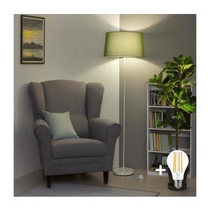 Brilagi - LED stojacia lampa CERIA 1xE27/40W/230V pr. 45 cm zelená/biela EG300182+EG781045 vyobraziť