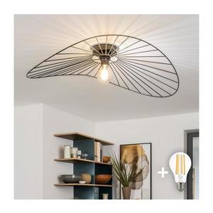 Brilagi - LED prisadený luster CERIA WIRE 1xE27/40W/230V 60x80 cm čierna EG300175+EG300145 vyobraziť