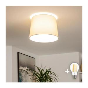 Brilagi - LED prisadený luster CERIA 1xE27/40W/230V pr. 30 cm béžový EG300175+EG781037 vyobraziť