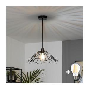 Brilagi - LED luster na lanku CERIA WIRE 1xE27/40W/230V Ø 40 cm čierna EG300169+EG300155 vyobraziť