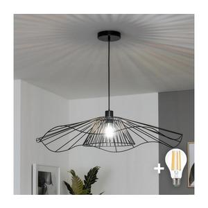Brilagi - LED luster na lanku CERIA WIRE 1xE27/40W/230V priemer 80 cm čierna EG300169+EG300157+EG300163 vyobraziť