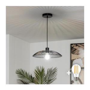 Brilagi - LED luster na lanku CERIA WIRE 1xE27/40W/230V pr. 26 cm čierna EG300169+EG300158 vyobraziť