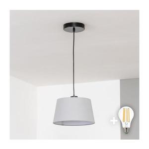 Brilagi - LED luster na lanku CERIA 1xE27/40W/230V pr. 25 cm sivý EG300169+EG781033 vyobraziť