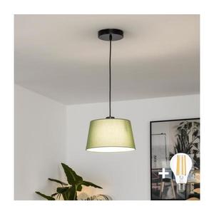 Brilagi - LED luster na lanku CERIA 1xE27/40W/230V pr. 25 cm zelený EG300169+EG781034 vyobraziť