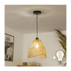Brilagi - LED luster na lanku CERIA BOHO 1xE27/40W/230V pr. 30 cm hnedá EG300169+EG781101 vyobraziť