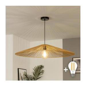 Brilagi - LED luster na lanku CERIA BOHO 1xE27/40W/230V pr. 90 cm hnedý EG300169+EG781109 vyobraziť