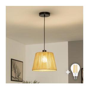 Brilagi - LED luster na lankách CERIA BOHO 1xE27/40W/230V pr. 28 cm hnedá EG300169+EG781111 vyobraziť