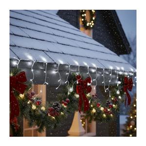 Brilagi - LED vonkajší vianočný reťazec 400 LED / 8 režimov, 23 m, IP44, studená biela 1v1124-OEM1 vyobraziť