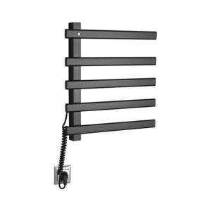 Sapho - Elektrický sušiak na uteráky ELCOR 63W/230V 48x52 cm matná čierna EB530 vyobraziť