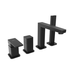 Sapho - 4-otvorová vaňová batéria TURSI, matná čierna TI052B vyobraziť