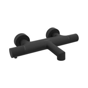 Sapho - Termostatická vaňová batéria SOLARIS matná čierna WD010B vyobraziť