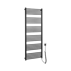 Sapho - Elektrický sušiak na uteráky METRO-E 800W/230V 60x162 cm matná čierna ME616B vyobraziť
