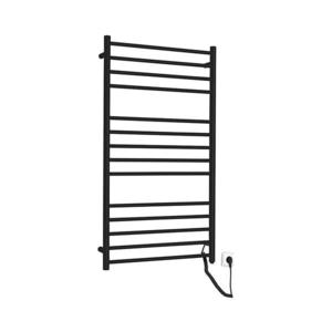 Sapho - Elektrický sušiak na uteráky REDONDO 130W/230V 63x116 cm matná čierna ER230BV vyobraziť