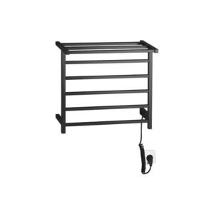 Sapho - Elektrický sušiak na uteráky ELZOR 60W/230V 47x50 cm matná čierna EB510 vyobraziť