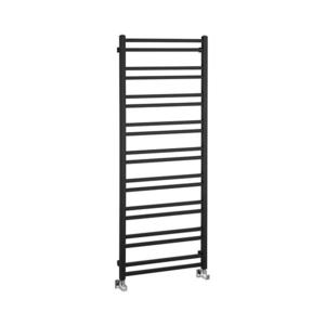 Sapho - Kúpeľňový radiátor METRO DOS 476W/230V 55x143 cm matná čierna IR430TB vyobraziť