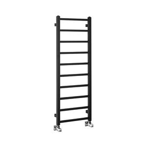 Sapho - Kúpeľňový radiátor METRO DOS 247W/230V 40x114 cm matná čierna IR445TB vyobraziť