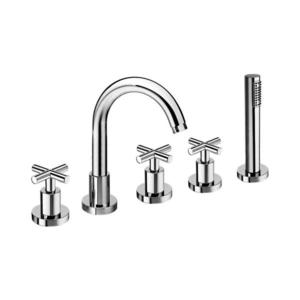 Sapho - Vaňová batéria 5-otvorová AXIA lesklý chróm 532 vyobraziť