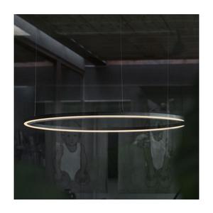 Ideal Lux - LED luster na lanku ORACLE SLIM LED/42W/230V 3000K pr. 90 cm čierna 304427 vyobraziť