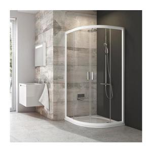 Ravak 3B270100Z1 - Sprchový kút štvordielny štvrťkruhový BLIX 90x90 cm biela 3B270100Z1 vyobraziť