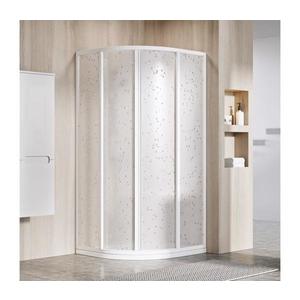 Ravak 3114O10211 - Sprchový kút štvordielny štvrťkruhový SUPERNOVA 80x80 cm biela 3114O10211 vyobraziť