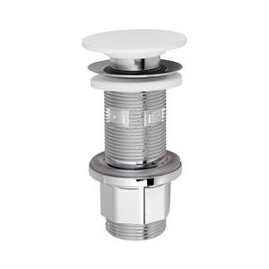 Silfra - Umývadlová výpusť pr. 6, 7 cm biela/lesklý chróm WA03451 vyobraziť