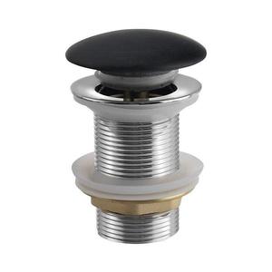 Sapho - Odtoková vpusť do umývadla Click-Clack BLOK, priemer 6, 7 cm, marquin/matná čierna 2401-931 vyobraziť