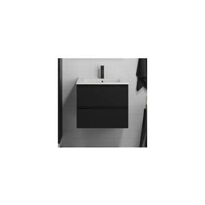 BATH DELUXE Kúpeľňová skrinka s umývadlom KENWOOD 61 cm čierna BT0097+BT0104 vyobraziť