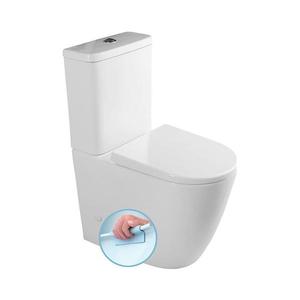 Sapho - Kombinované WC TURKU, spodné/zadné odpadové pripojenie, keramika/biela PC104WR vyobraziť