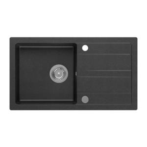 Sapho - Kuchynský drez 77 x 44 cm granit/čierna GR7204 vyobraziť