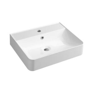 Sapho - Závesné umývadlo 50x40 cm liaty mramor/biela KV050 vyobraziť