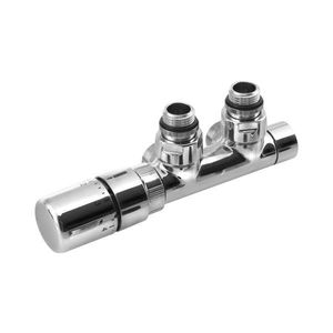 Sapho - Pripojovacia termostatická sada pre stredové pripojenie TWIN, ľavá, lesklý chróm CP3012S vyobraziť