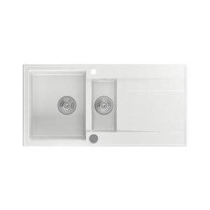 Sapho - Kuchynský drez 100x50 cm granit/biely GR1331 vyobraziť