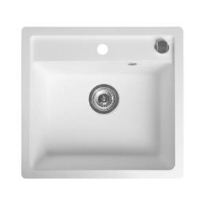 Sapho - Kuchynský drez 53x50 cm granit/biela GR1031 vyobraziť