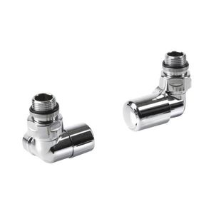 Aqualine - Pripojovacia sada rohových lov FIRST pravá/lesklý chróm CP920S vyobraziť