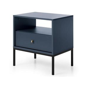 MIRJAN 24 Nočný stolík MONO 56x54 cm modrá vyobraziť