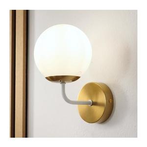 Brilagi - Nástenná lampa MALIVA 1xE14/15W/230V zlatá/biela KM-1.220/BIAŁY/ZŁOTY vyobraziť