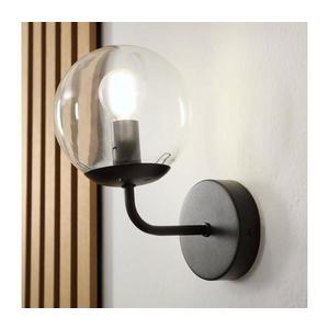 Brilagi - Nástenná lampa MALIVA 1xE14/15W/230V čierna/číra KM-1.220/CZARNY/TRANSPARENTNY vyobraziť