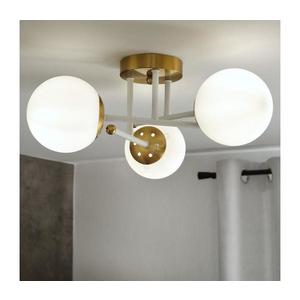 Brilagi - Prisadený luster MALIVA 3xE14/15W/230V zlatá/biela LM-3.220/BIAŁY/ZŁOTY vyobraziť