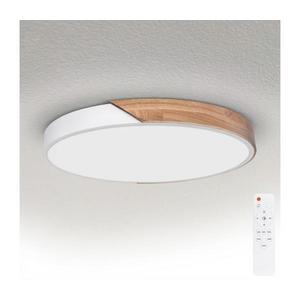 Brilagi - stmievateľné LED svietidlo PILANA LED/60W/230V dub/biela priemer 60 cm + diaľkové ovládanie WO800-OEM25-60 vyobraziť