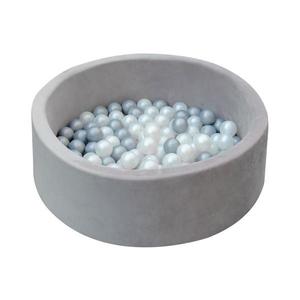 2Kids Toys - Detský suchý bazén s guličkami, priemer 90 cm, sivý 2D98225 vyobraziť