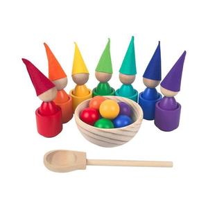 2Kids Toys - Dúhové bábiky s loptičkami 7 farieb 2D98205 vyobraziť