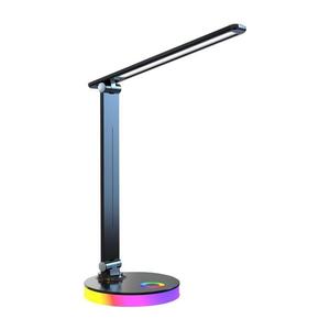 Zuma Line SM-606- LED RGB Stmievateľná stolná lampa LED/5W/230V 3000-6000K čierna SM-606 vyobraziť