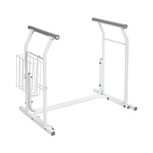 Ridder - Oporné mobilné madlá k WC 66x71, 5 cm biele A0110101 vyobraziť