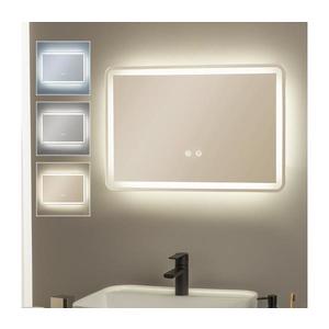 Brilagi - LED stmievateľné kúpeľňové vyhrievané zrkadlo s podsvietením BELLA LED/12W/230V 40x60 cm IP44 FG-GM1106-B-12W vyobraziť