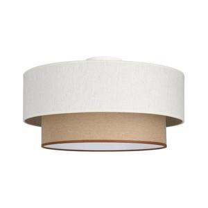 Stropné svietidlo NATIA 1xE27/60W/230V biela/hnedá H0235 vyobraziť