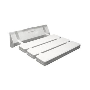 Aqualine - Sklopné sedadlo do sprchy 32x32, 8 cm biele AE357 vyobraziť