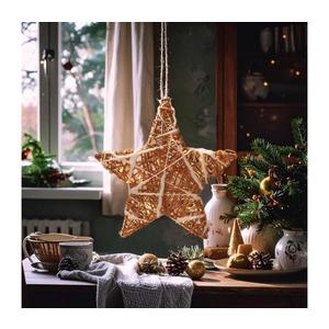 Brilagi - LED vianočná dekorácia LED/2xAA 30x28 cm hviezda 1v1102-OEM1 vyobraziť